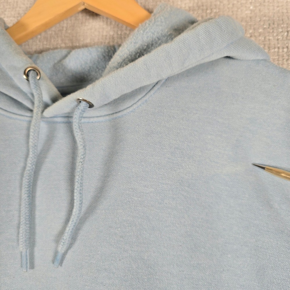 Carhartt Mens Loose Fit Hoodie Light Blue Sleeve Logo K288 H74 Large - Picture 6 of 16